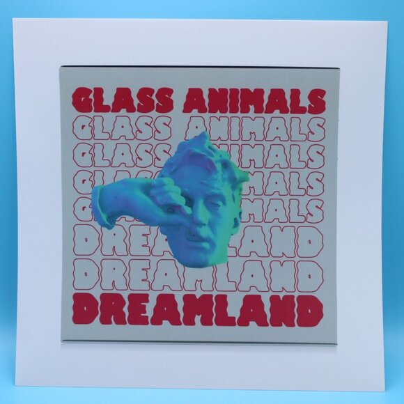 Glass Animals Dreamland 12in X 12in 1 Sided Promotional Flat Lithograph On PVC - Picture 1 of 1